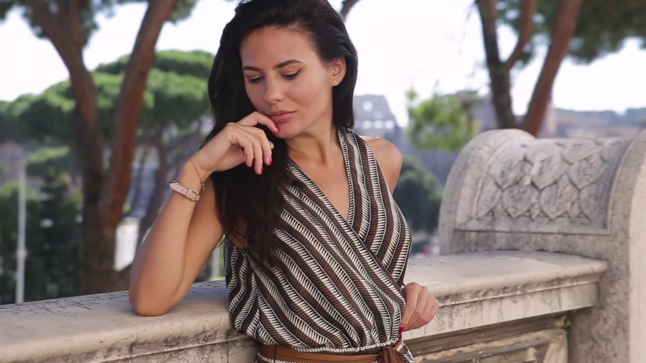 Видео-визитка для модели