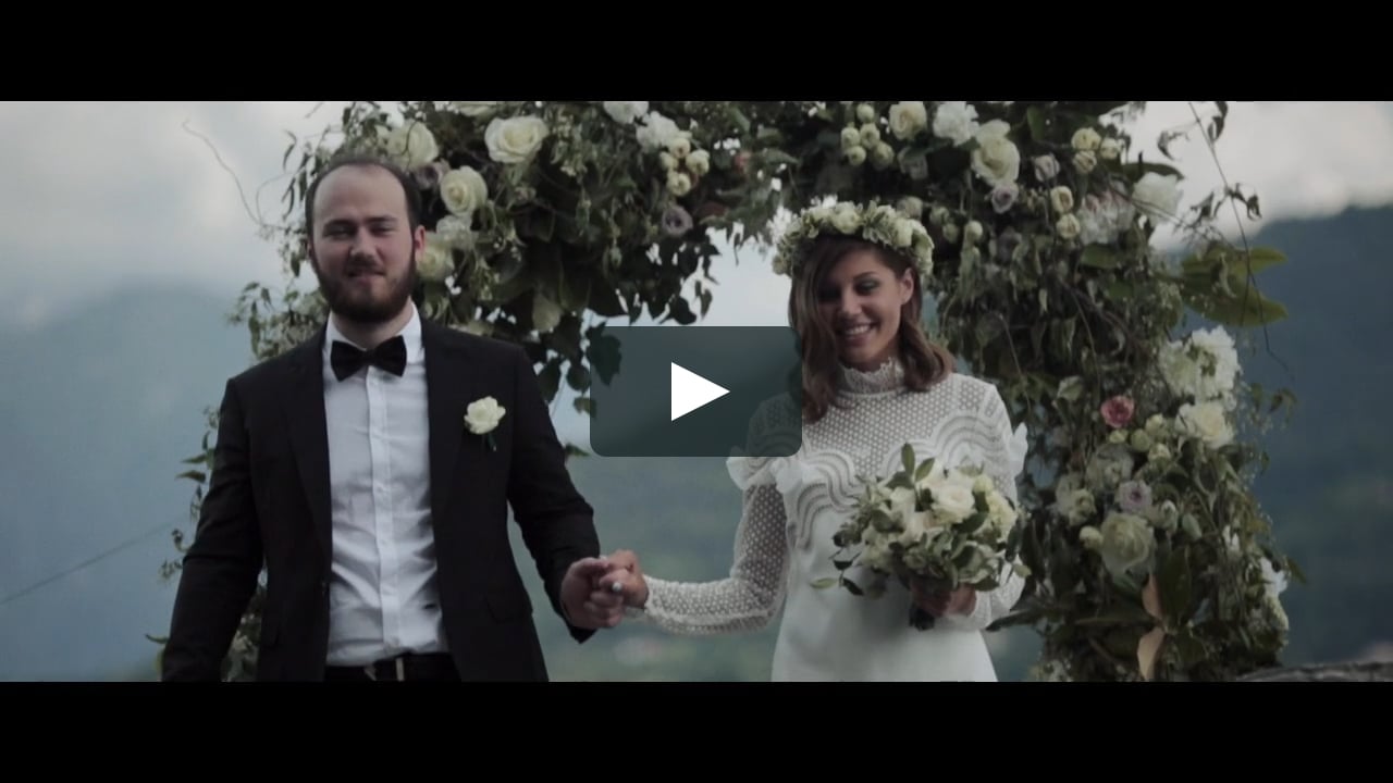 Свадебная церемония на озере Комо в Италии