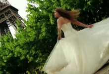 Paris, wedding walk, love story. Videomaker in Paris, videographer in Barcelona