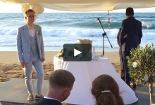 Официальное бракосочетание в Греции на острове Крит, Руслан и  Юлия