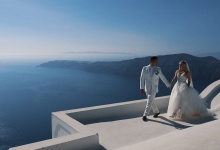 Wedding Day Christian and Elizabeth. Santorini
