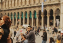 Lovestory in Milan, Italy