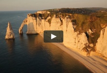 Love story in Etretat