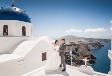 Ирина и Владимир. Санторини