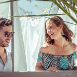 Екатерина и Эфрем. Санторини 2014