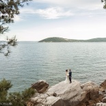 Нежная свадебная фотосессия Марины и Дмитрия в Хорватии, г. Сплит.