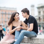 Фотосессия в дождливом милане