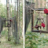 Свадебная церемония в стиле "Чёрное бохо"