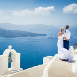 Весь мир на двоих. Свадьба на Санторини