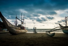 Тучи над островом. Демьян Минута - ваш фотограф в Шри-Ланке.