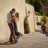 Сергей и Яна в Праге