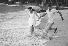 Дождливый день у океана