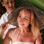 Пасмурный пляж. Сейшелы