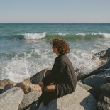 Прогулка по пляжу Барселоны