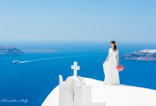Свадебная фотосессия на Санторини