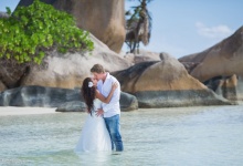 Свадебная прогулка на Сейшелах