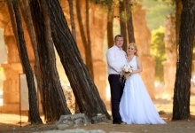 Свадебная фотосессия в античном Фаселисе (Кемер)