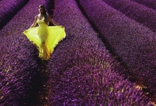 Фотосессия в лавандовом поле