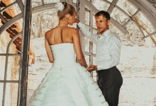 Свадебная фотосессия на заброшенной вилле