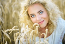 Пшеничное поле - фотосессия в Германии