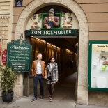 Даяна и Алексей, романтическая фотопрогулка по Вене