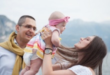 Семейная фотосессия на озере Комо