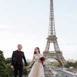 Дмитрий и Оксана - свадебная фотосессия в Париже