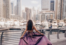 Фотосессия в Дубае, район Марина Молл