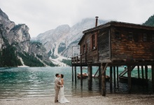 Италия Озеро Брайес