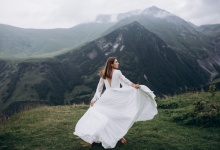 Горная симфония. Фотосессия в Казбеги