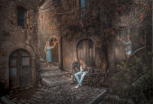 Съёмки на Сицилии