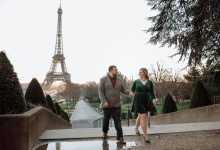 Эндрю и Триш - предложение в Париже