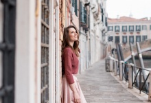 Ольга, прогулка по Венеции