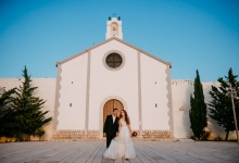 Love Sitges, Spain. Свадебная фотосессия в Испании