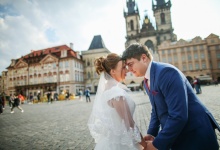 Свадебная фотопрогулка в Праге