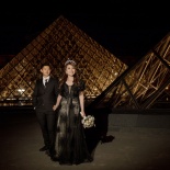 Ночная фотосессия в Париже