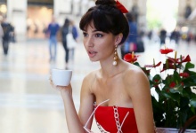 Съемка в центре Милана