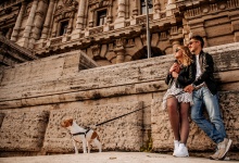 Романтическая прогулка по Риму