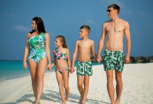 Семейная фотосессия Юлии на Мальдивах