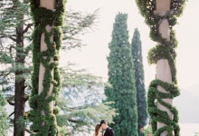 Свадебный фотограф в Италии вилла Бальбьянелло Комо