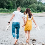 Сьемка на озере