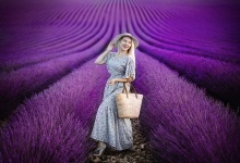 Фотосессия в лавандовых полях