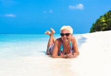 Пара на Мальдивах