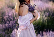 Турция - лавандовые поля - девочки