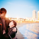 Вика и Саша в Барселоне