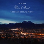 Свадьба Ирины и Сэмюэля в Зальцбурге.