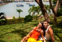 Послесвадебная съкмка в Нячанге