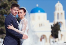 Аурика и Сергей (Санторини)