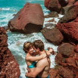 Ира и Иван. Санторини