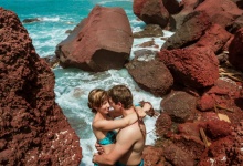 Ира и Иван. Санторини